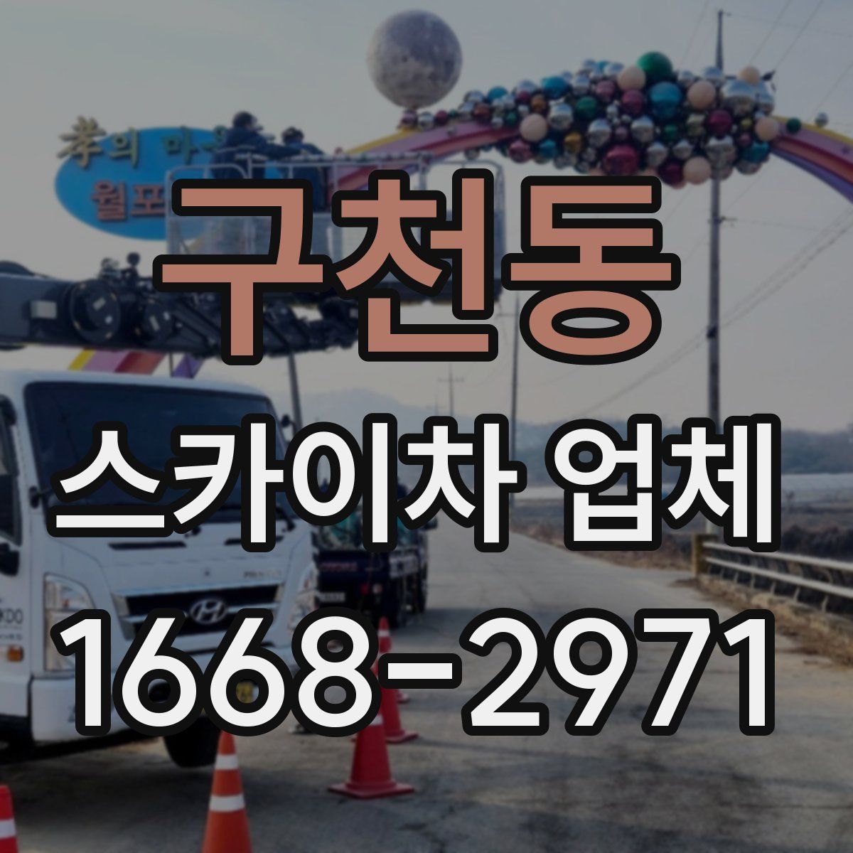 구천동 스카이차 업체