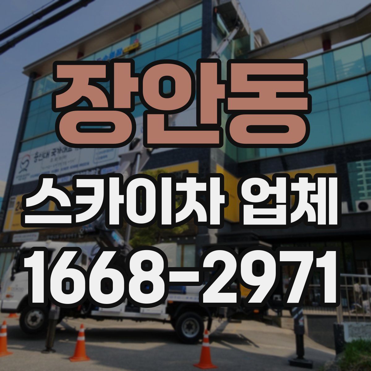 장안동 스카이차 업체