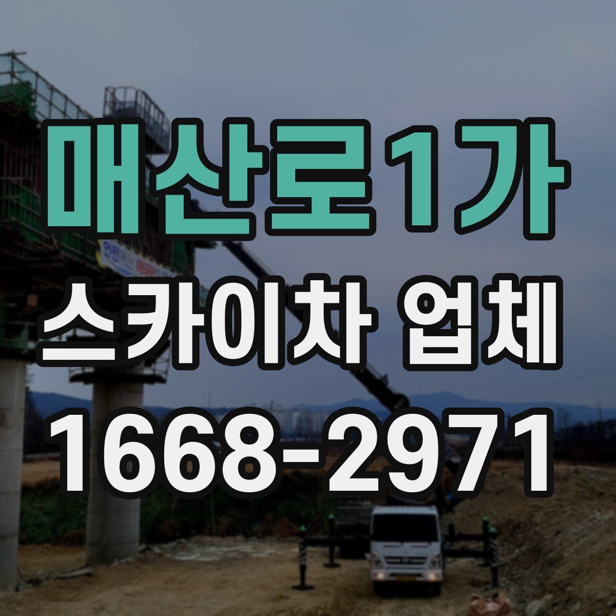 매산로1가 스카이차 업체
