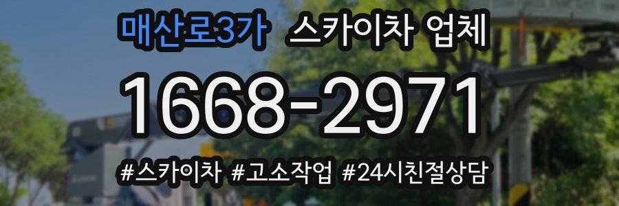 매산로3가 스카이차 업체