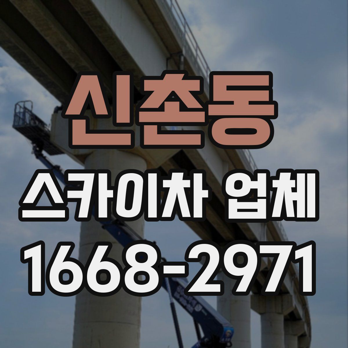 신촌동 스카이차 업체
