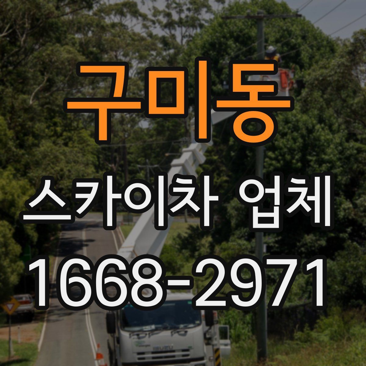 구미동 스카이차 업체
