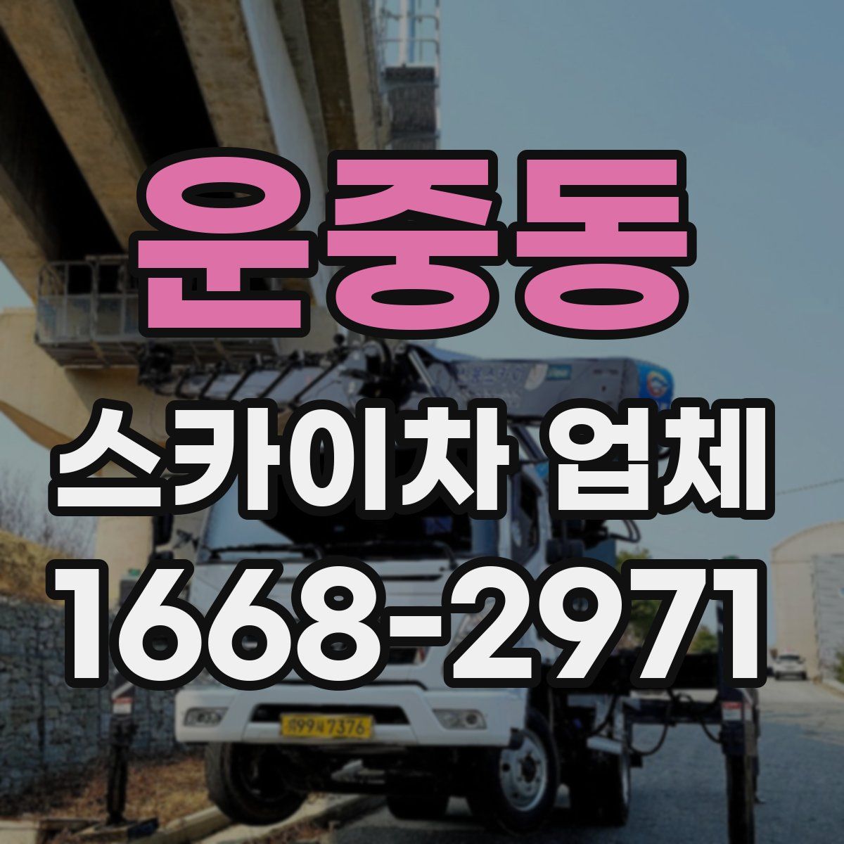 운중동 스카이차 업체