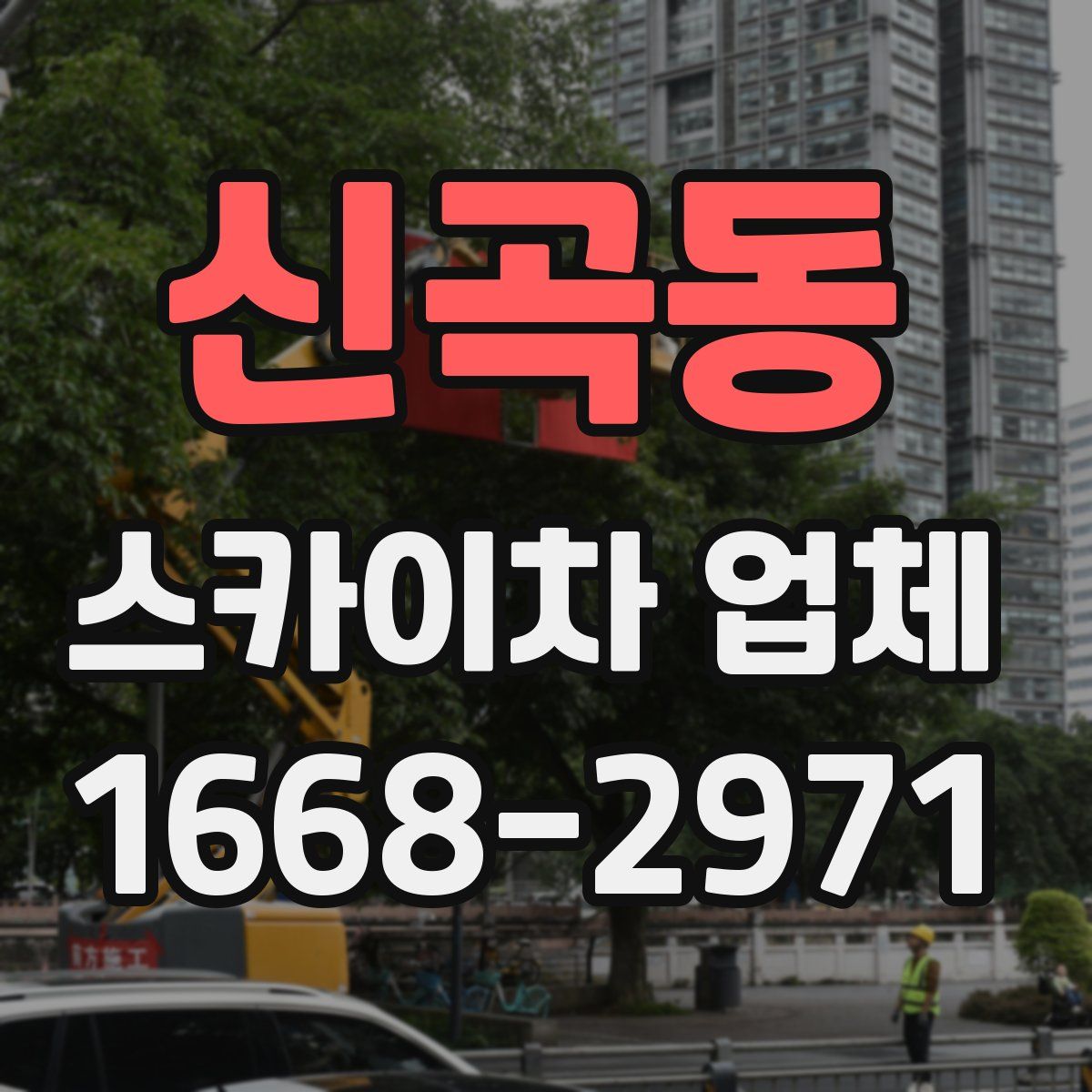 신곡동 스카이차 업체
