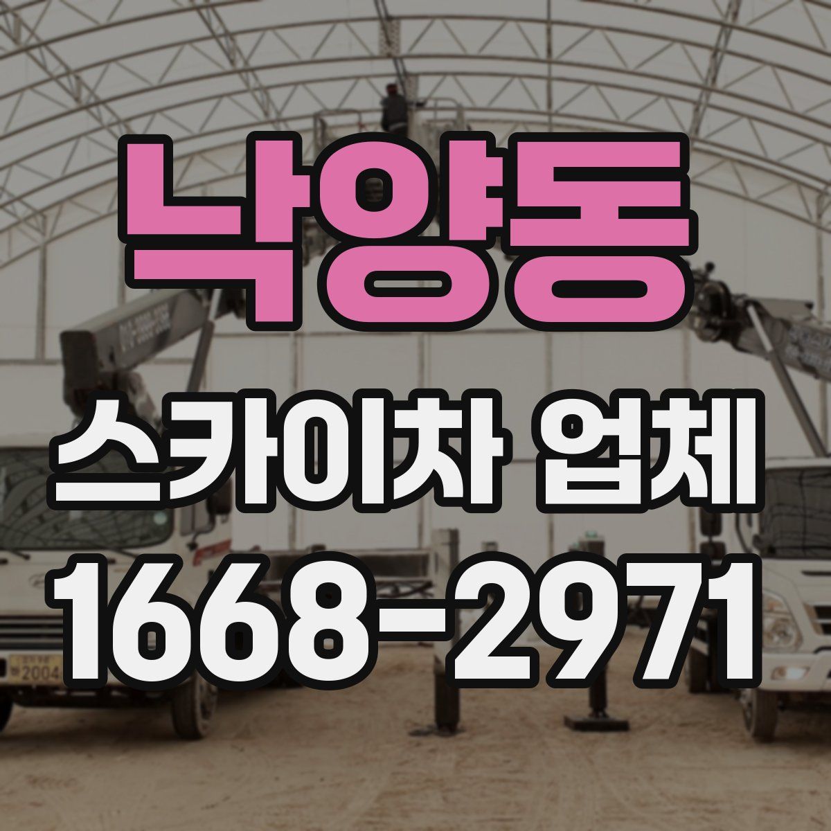 낙양동 스카이차 업체
