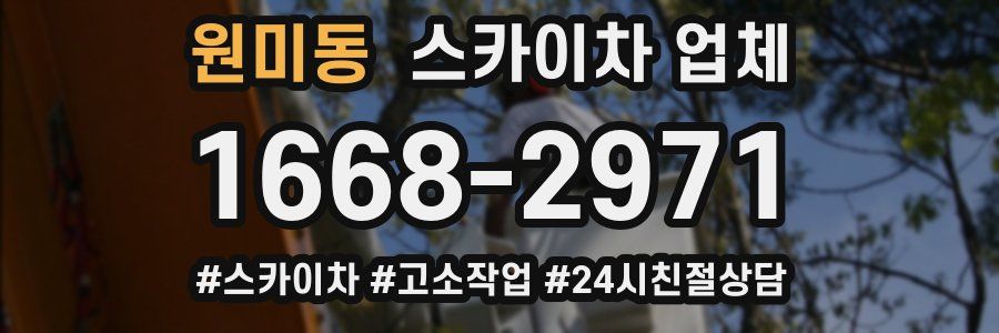 원미동 스카이차 업체