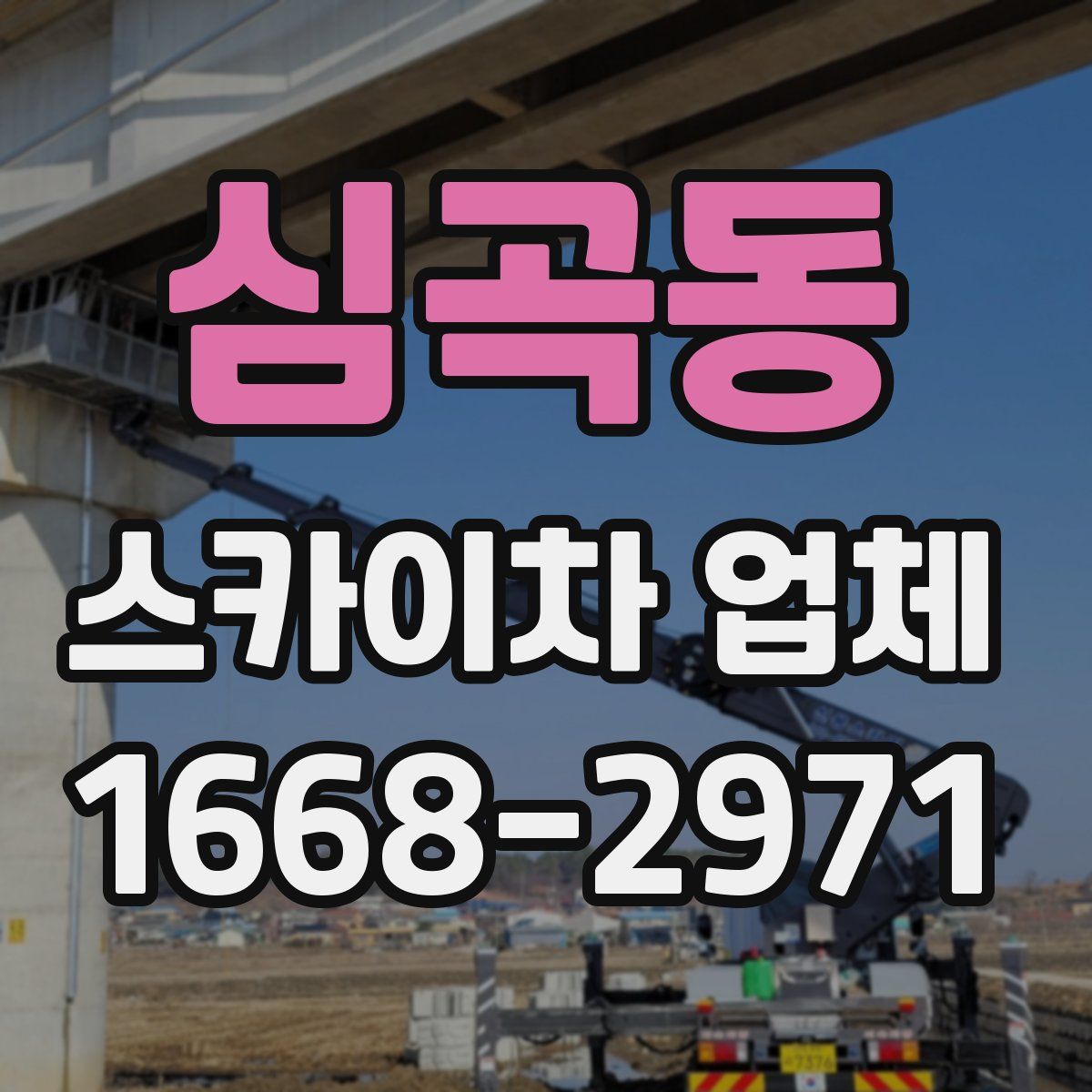 심곡동 스카이차 업체