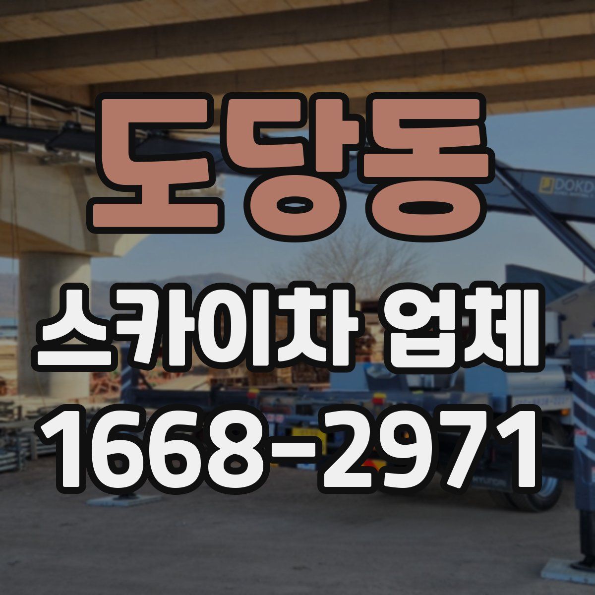 도당동 스카이차 업체