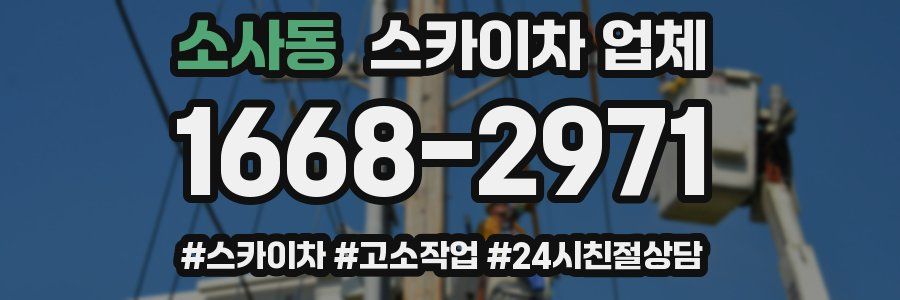 소사동 스카이차 업체