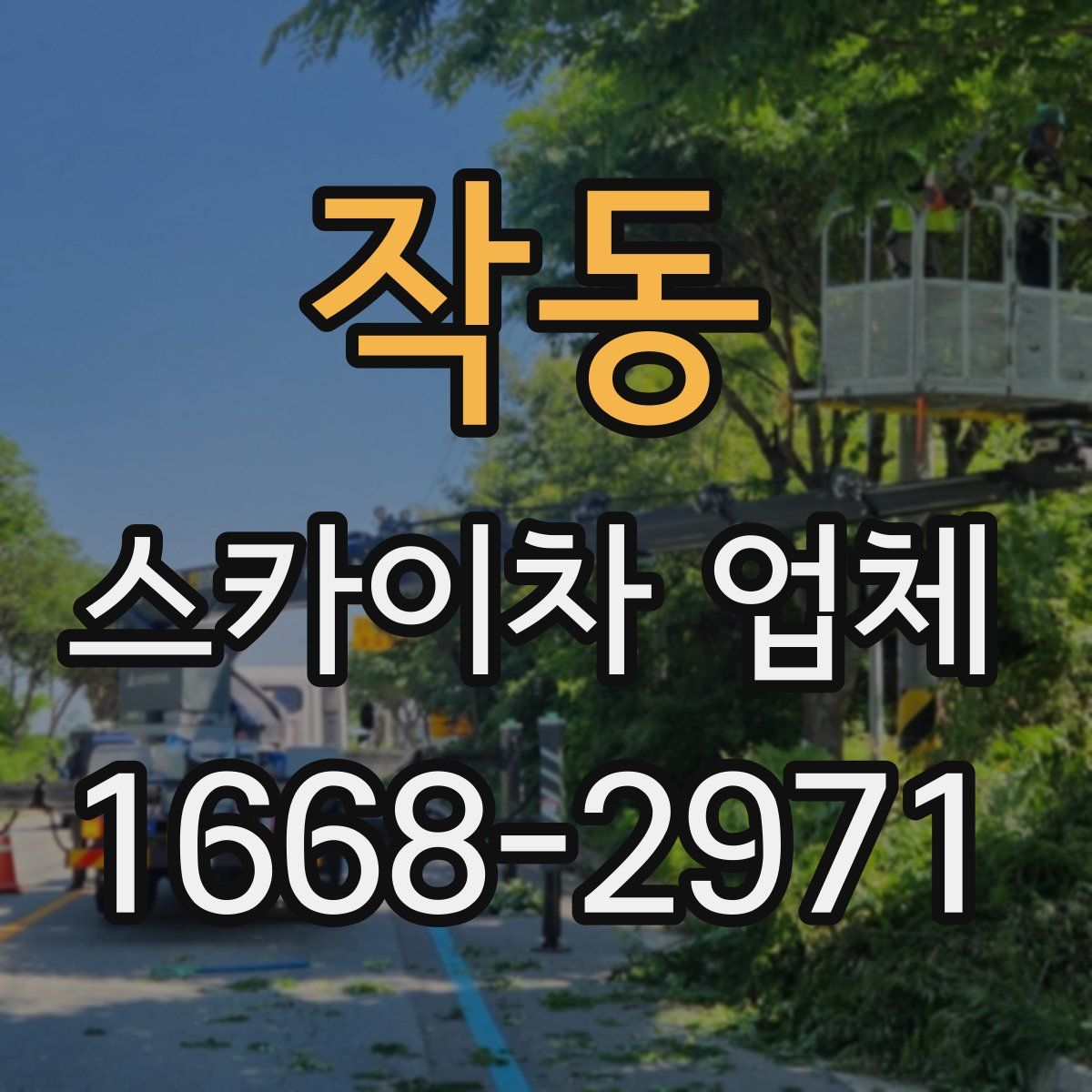 작동 스카이차 업체