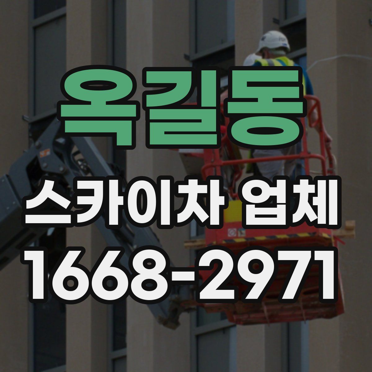 옥길동 스카이차 업체