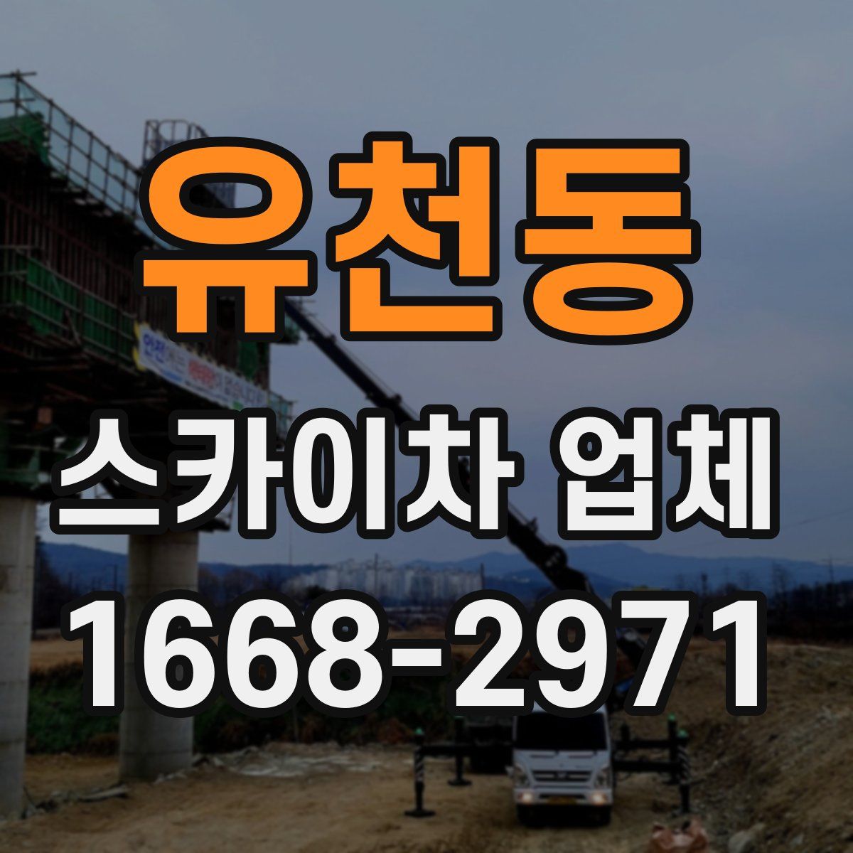 유천동 스카이차 업체