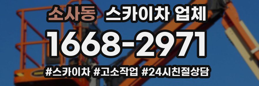 소사동 스카이차 업체