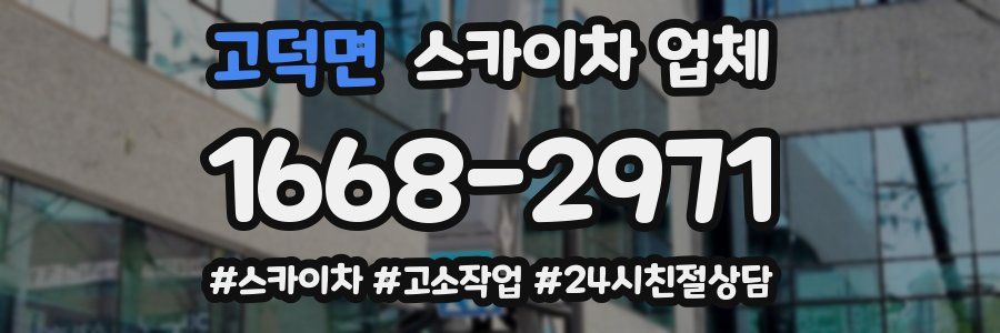 고덕면 스카이차 업체