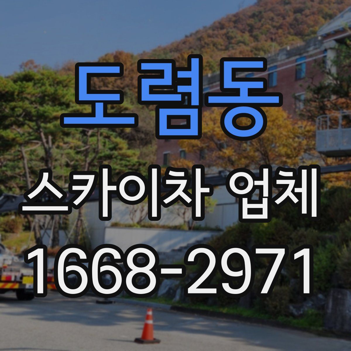 도렴동 스카이차 업체