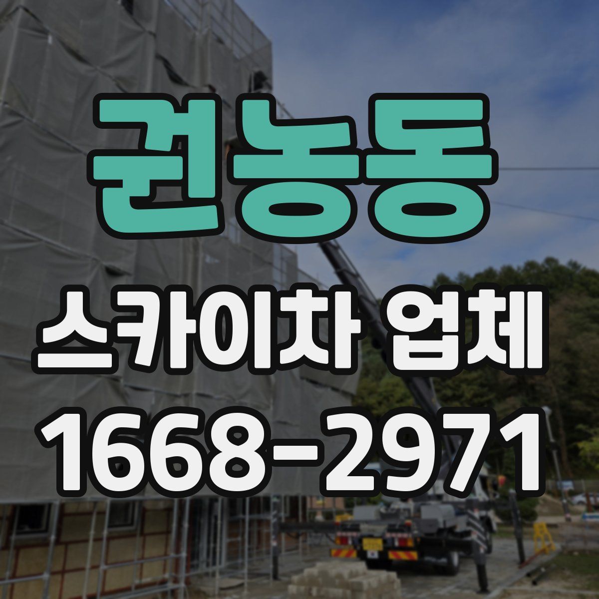 권농동 스카이차 업체