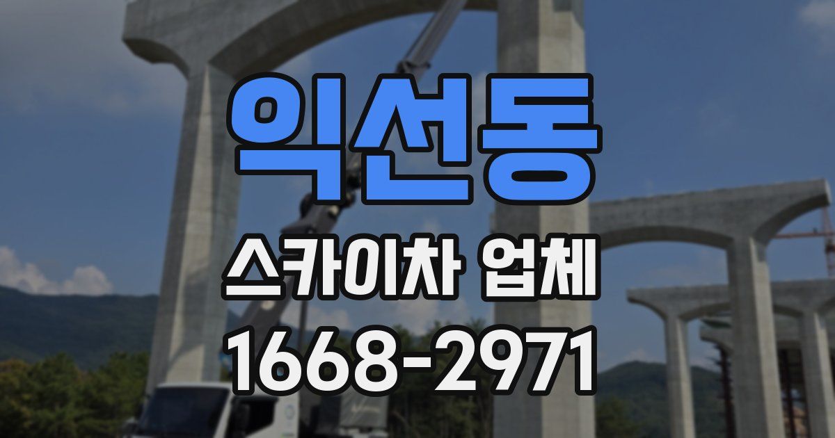 익선동 스카이차 업체