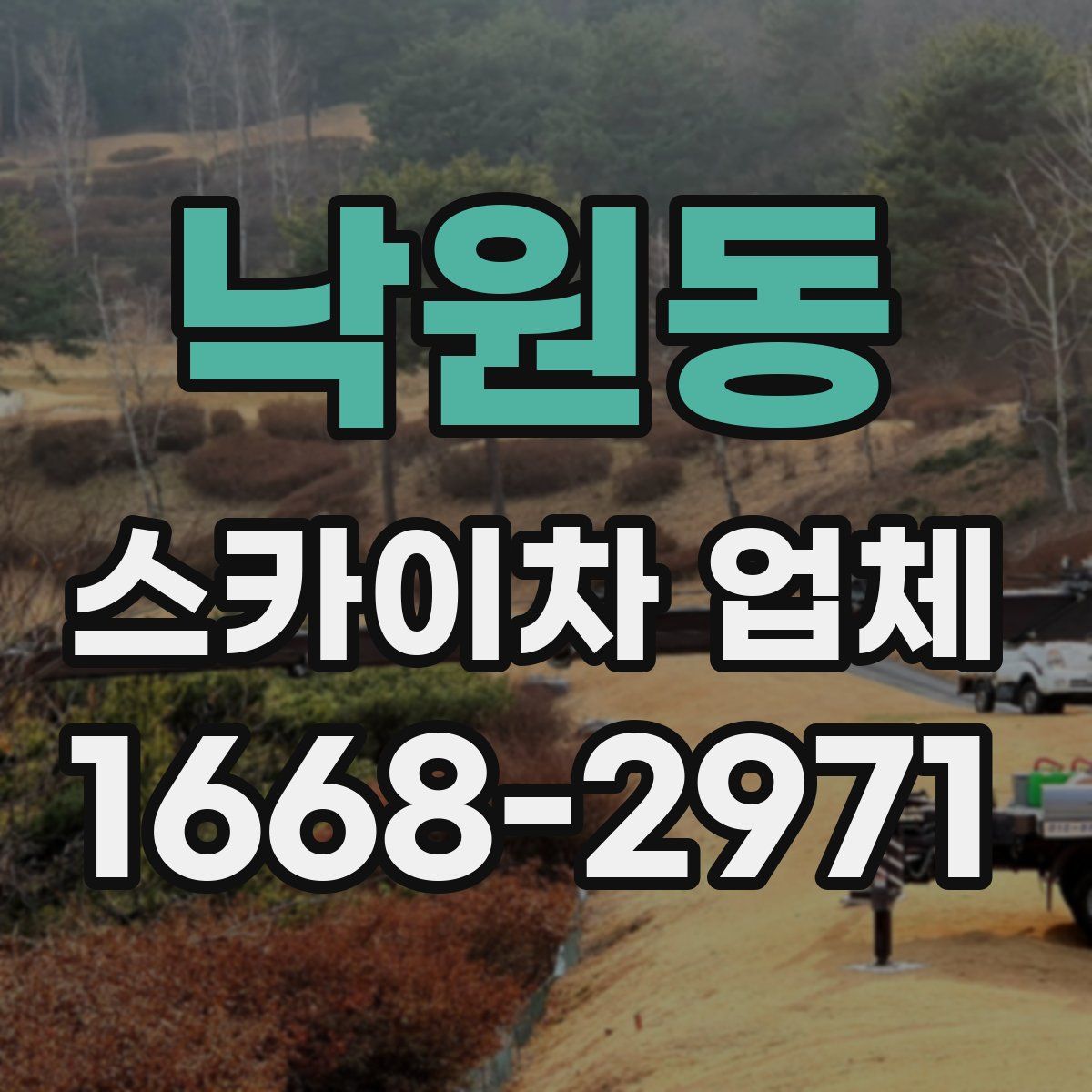 낙원동 스카이차 업체