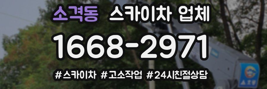소격동 스카이차 업체