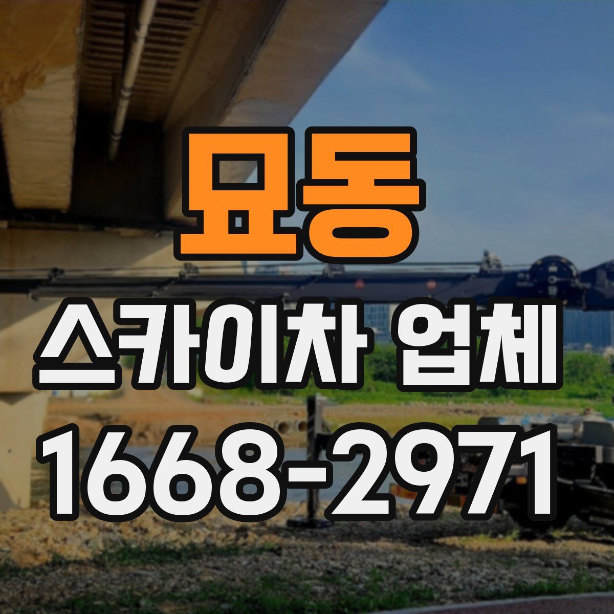 묘동 스카이차 업체