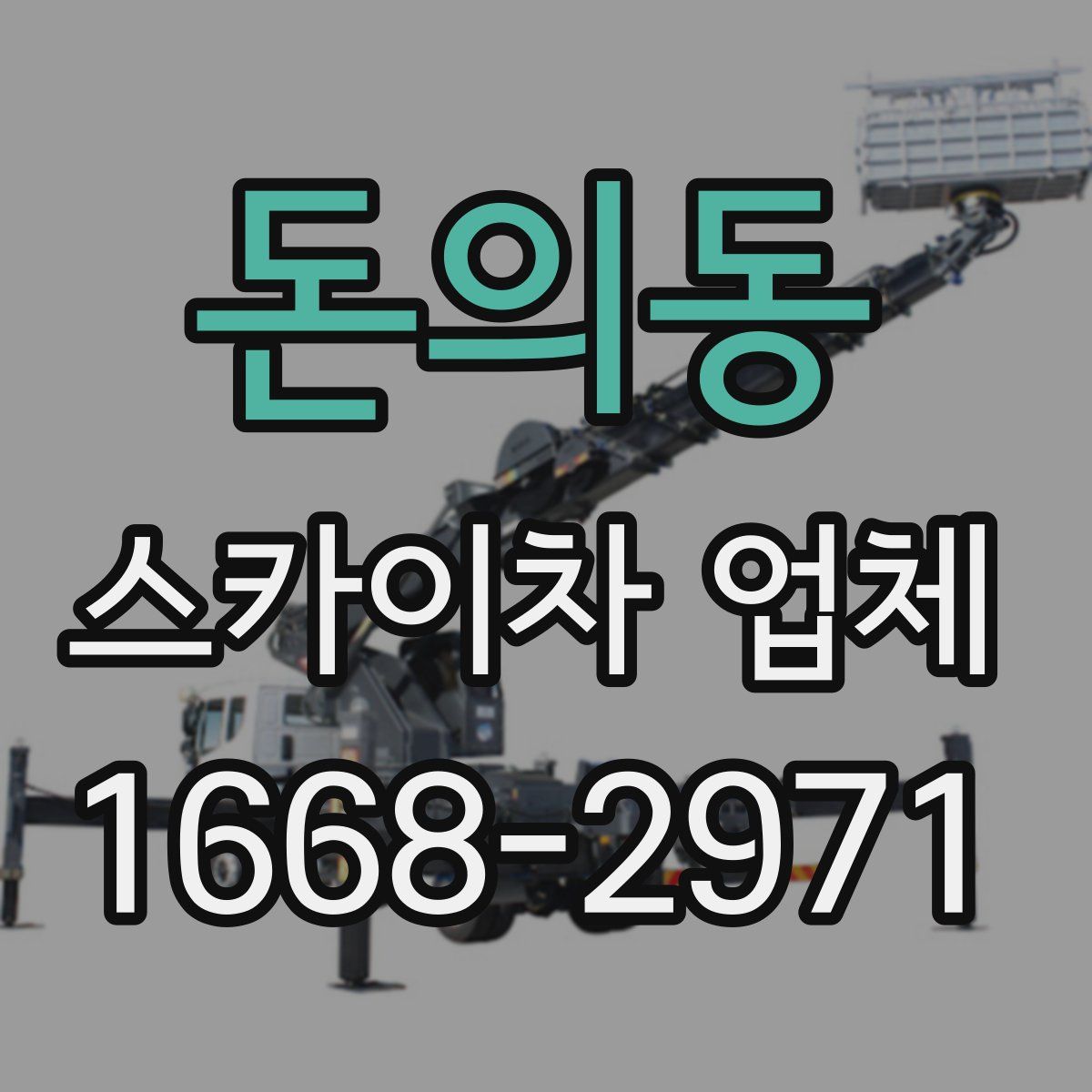 돈의동 스카이차 업체