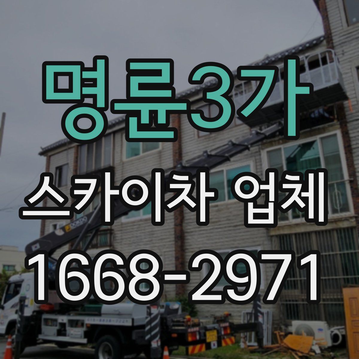 명륜3가 스카이차 업체