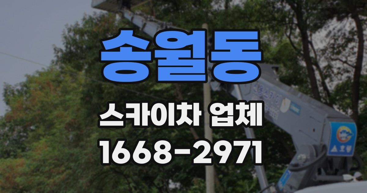 송월동 스카이차 업체
