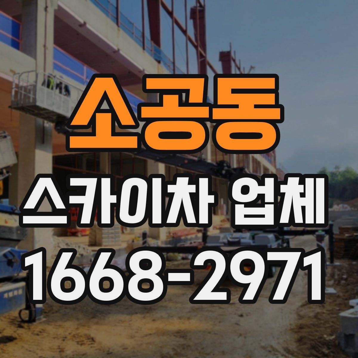 소공동 스카이차 업체