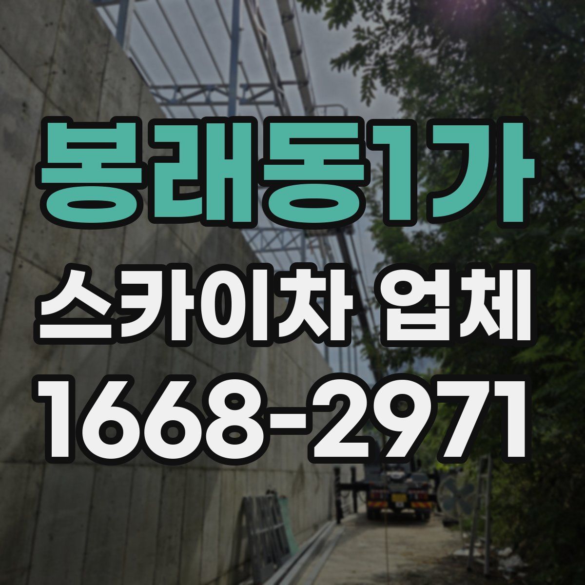 봉래동1가 스카이차 업체