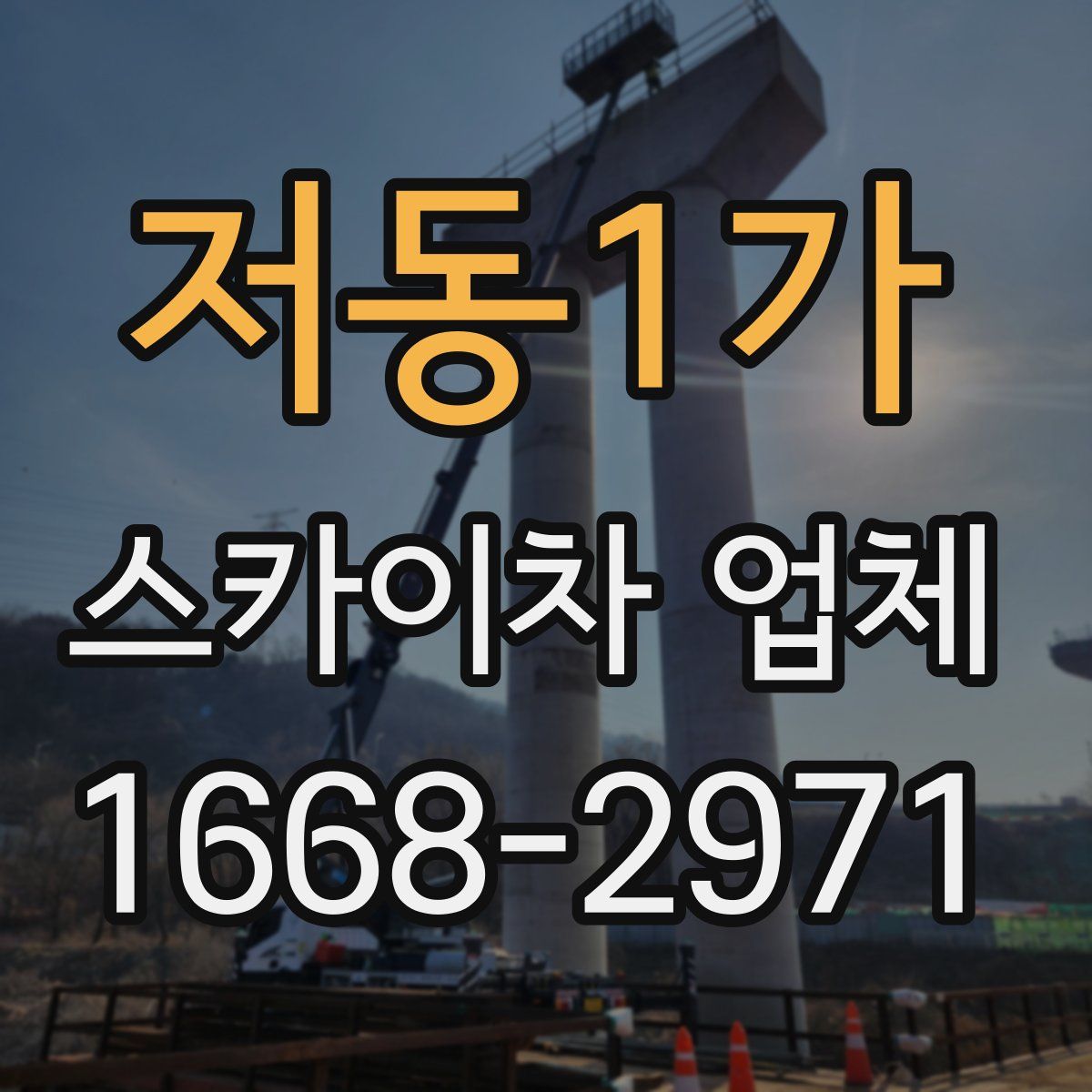 저동1가 스카이차 업체
