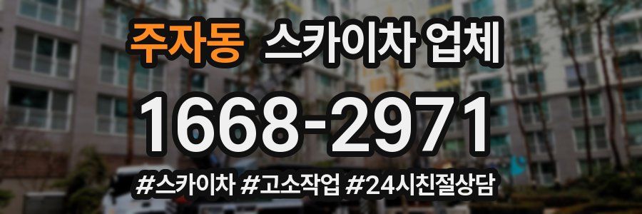주자동 스카이차 업체