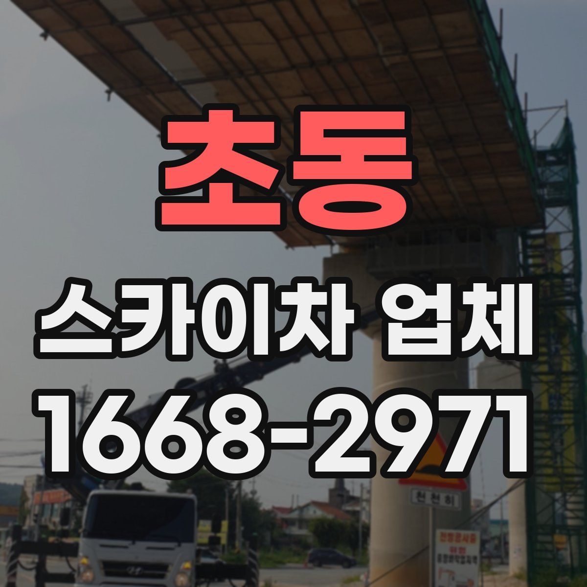 초동 스카이차 업체