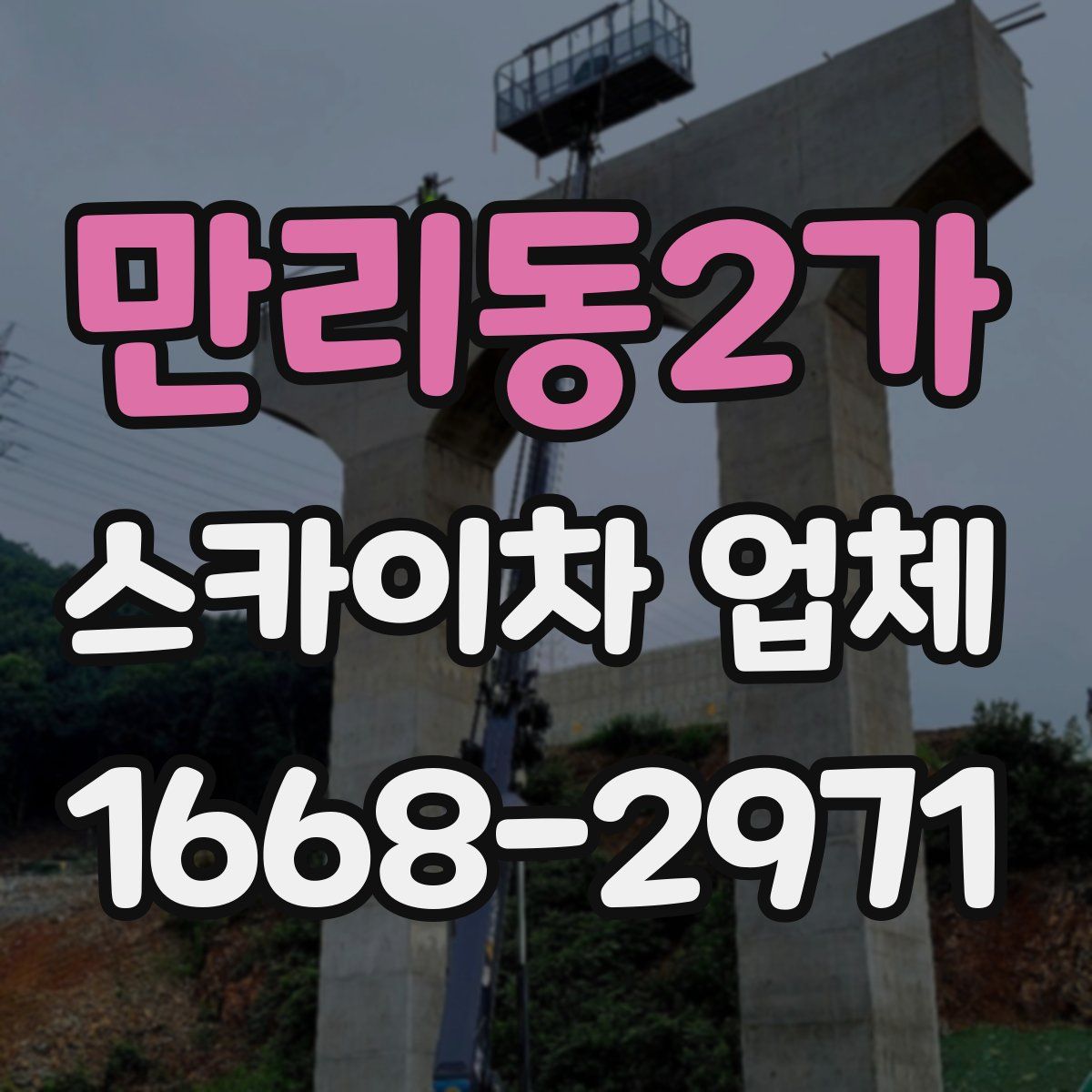 만리동2가 스카이차 업체