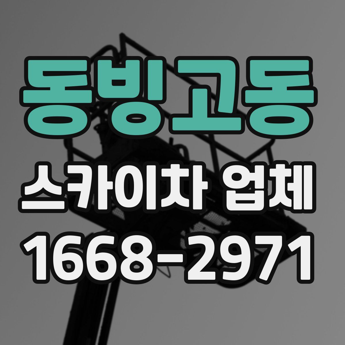 동빙고동 스카이차 업체