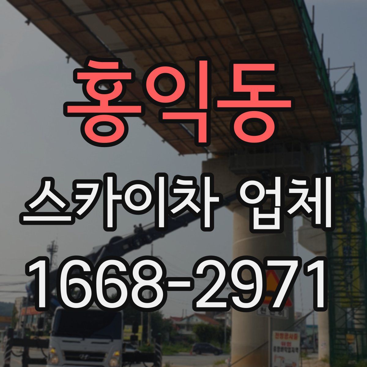 홍익동 스카이차 업체