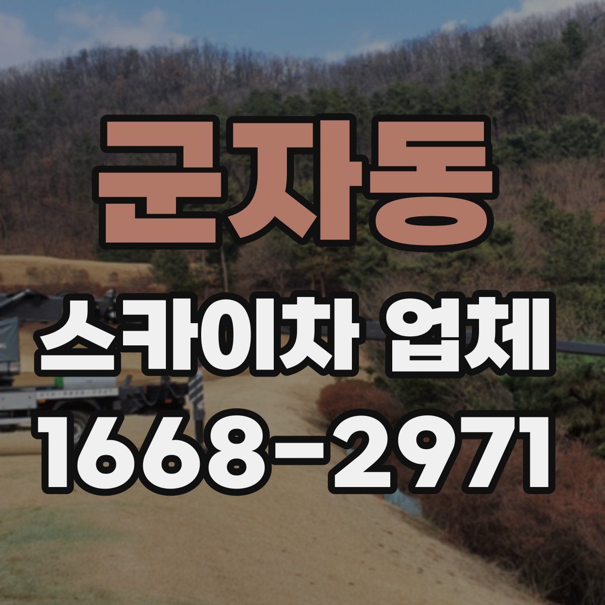 군자동 스카이차 업체