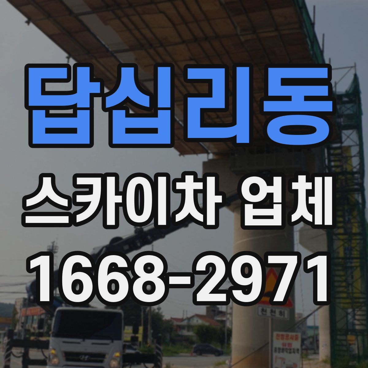 답십리동 스카이차 업체
