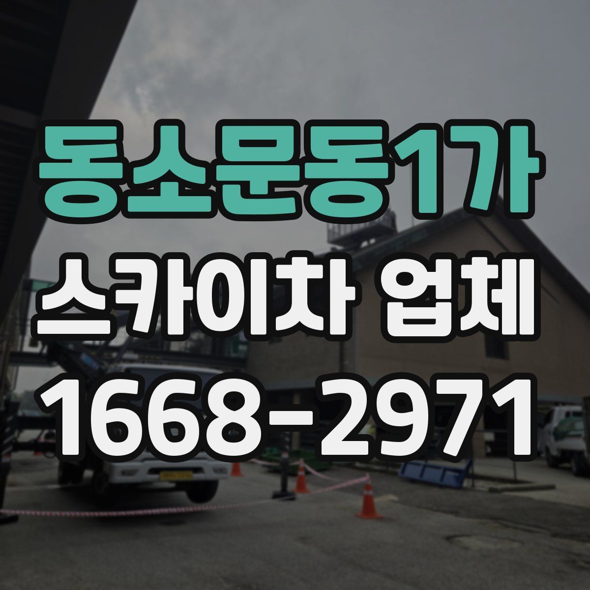 동소문동1가 스카이차 업체