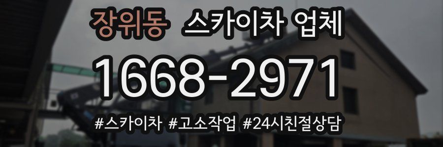 장위동 스카이차 업체