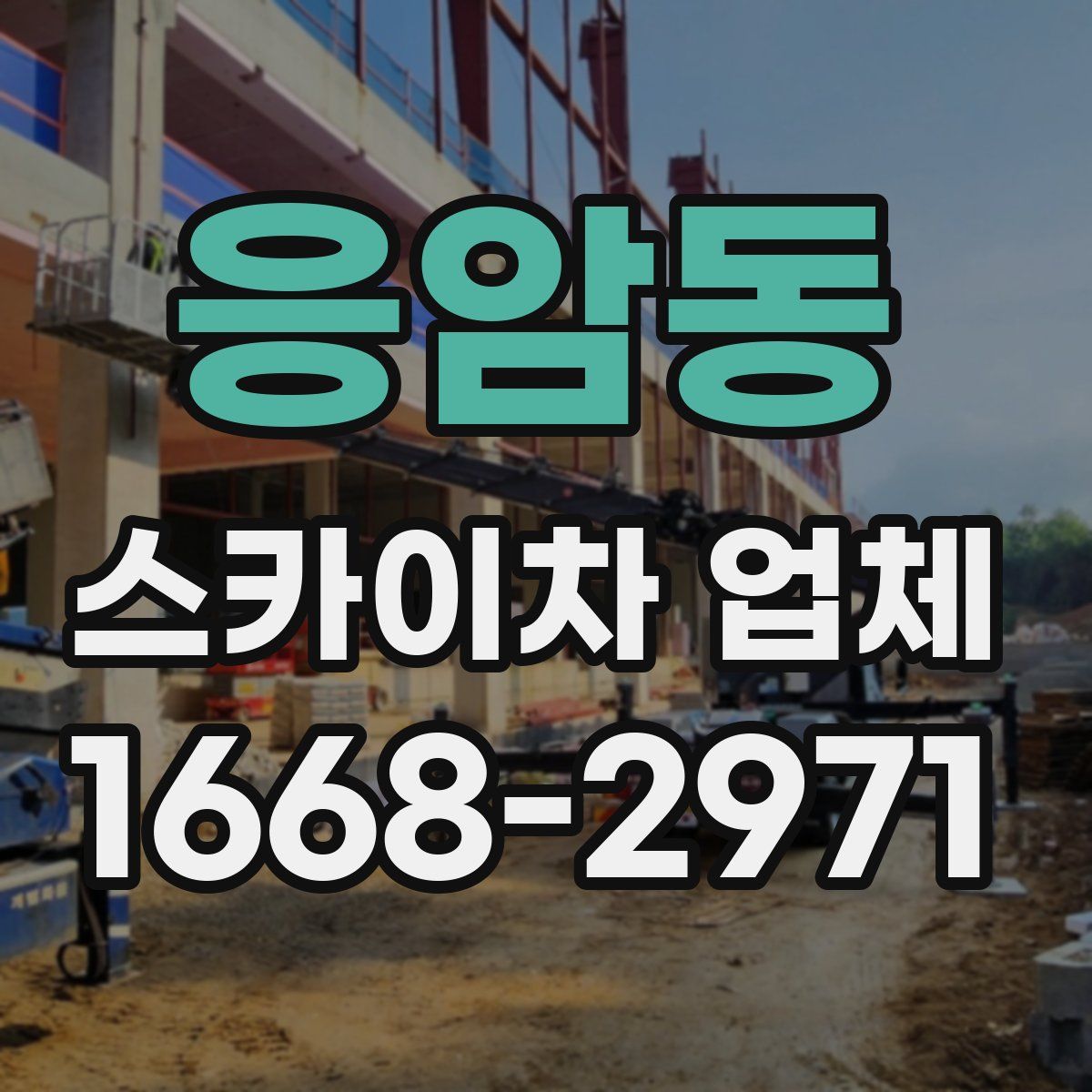 응암동 스카이차 업체