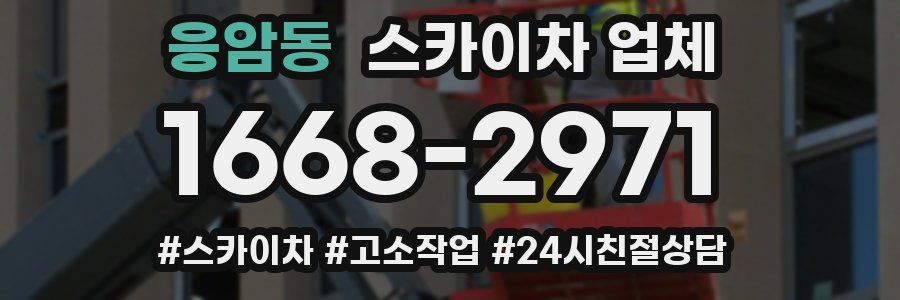 응암동 스카이차 업체