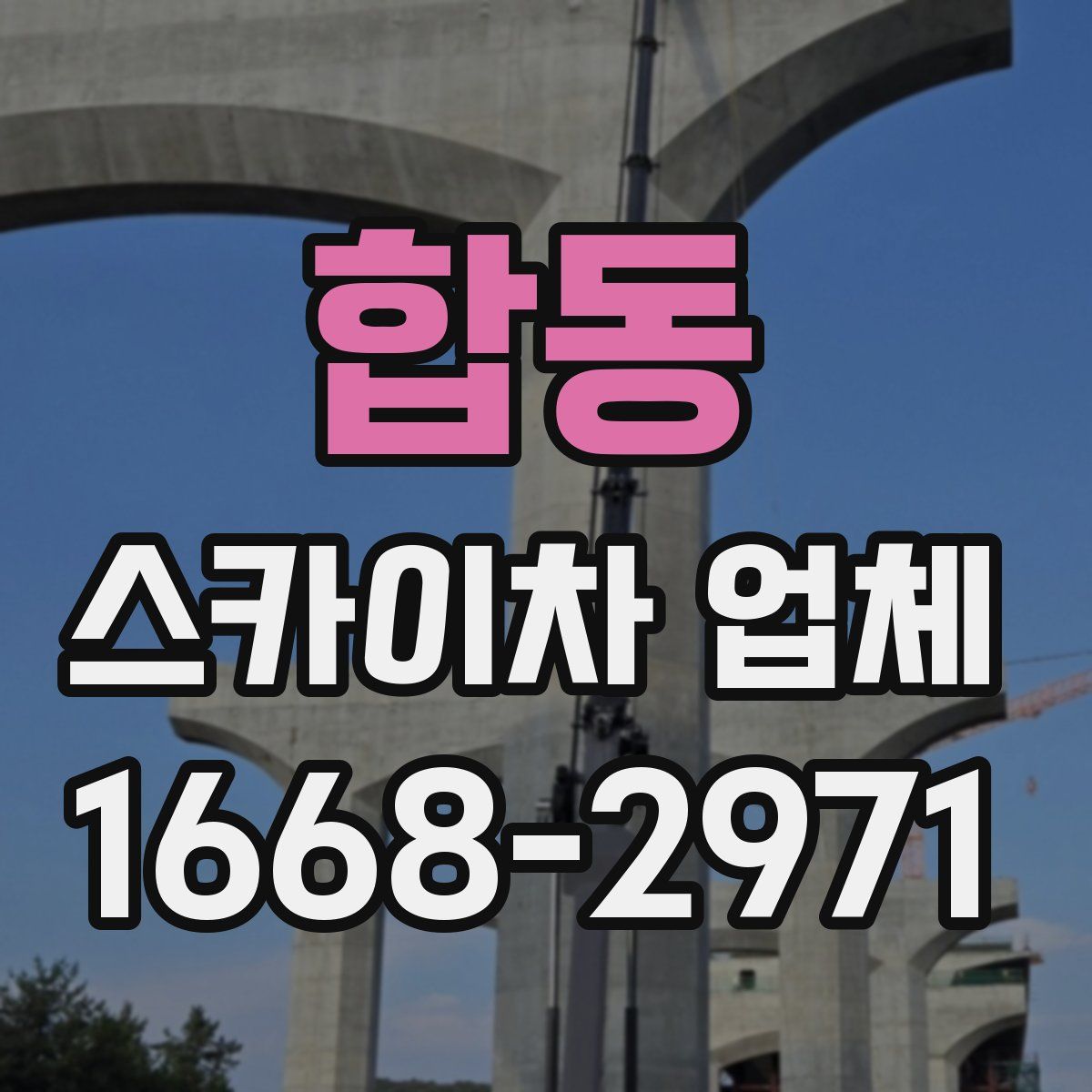 합동 스카이차 업체