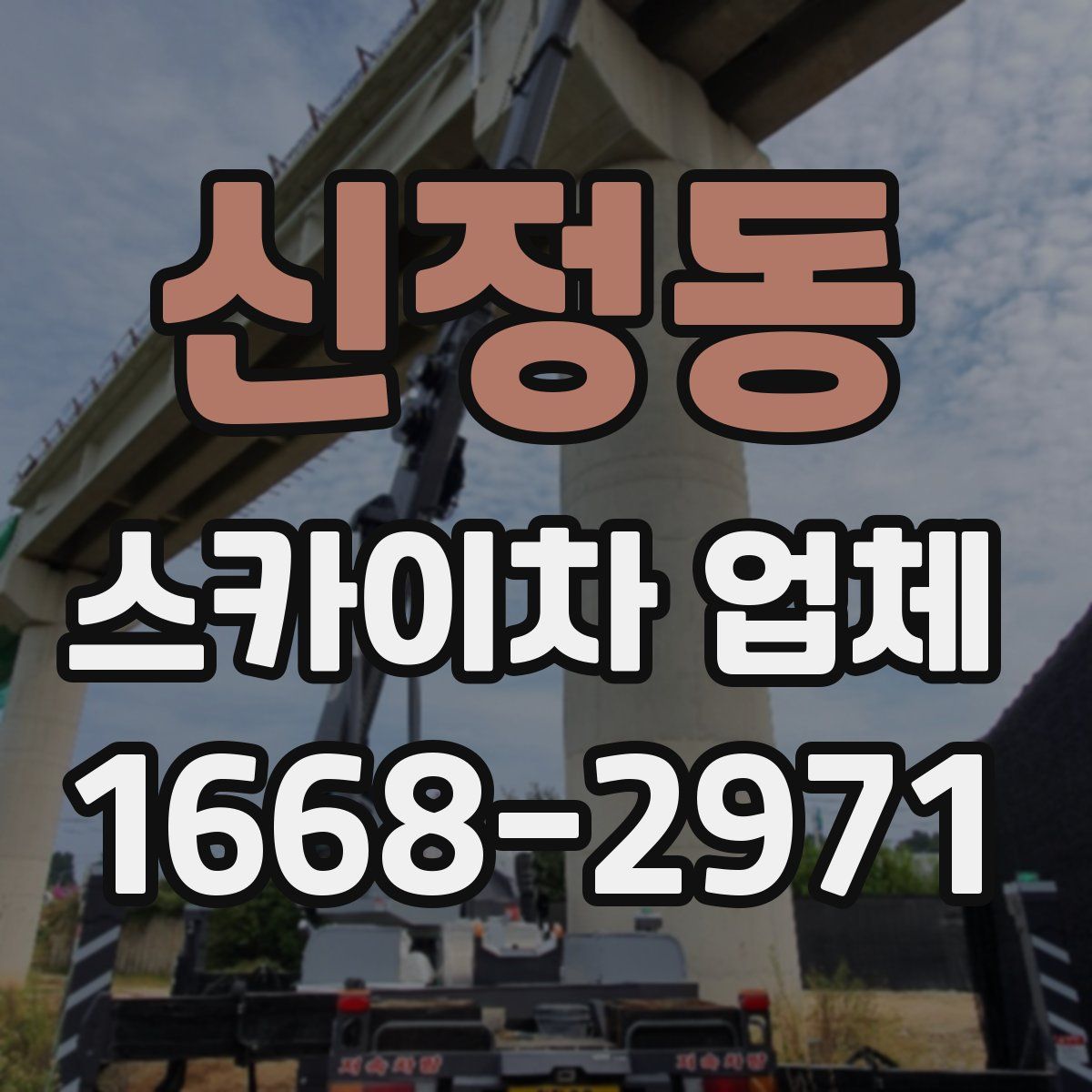 신정동 스카이차 업체