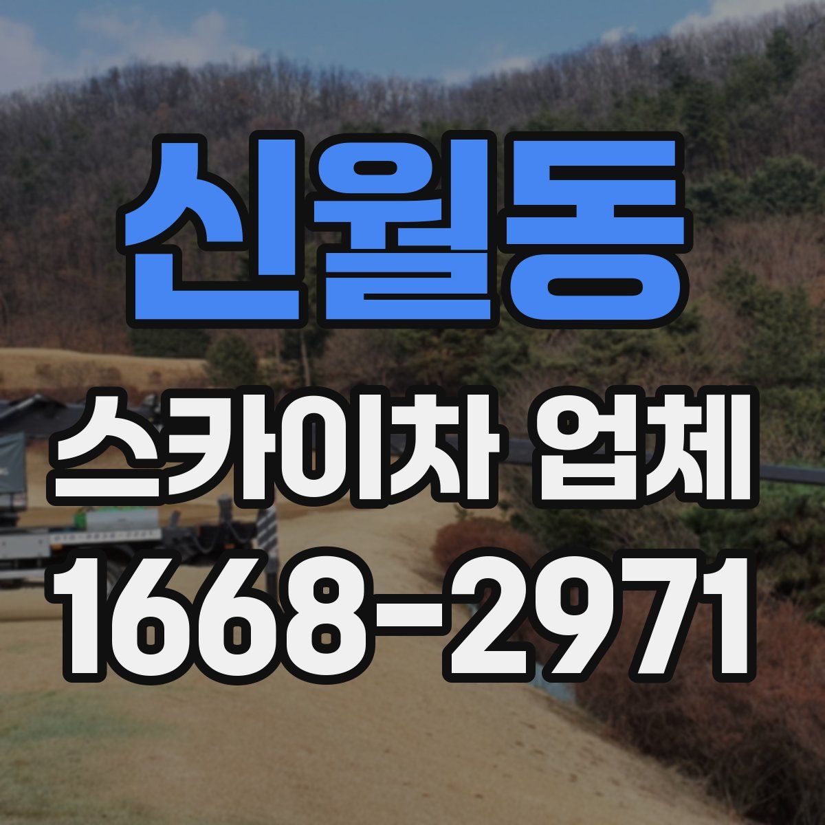 신월동 스카이차 업체