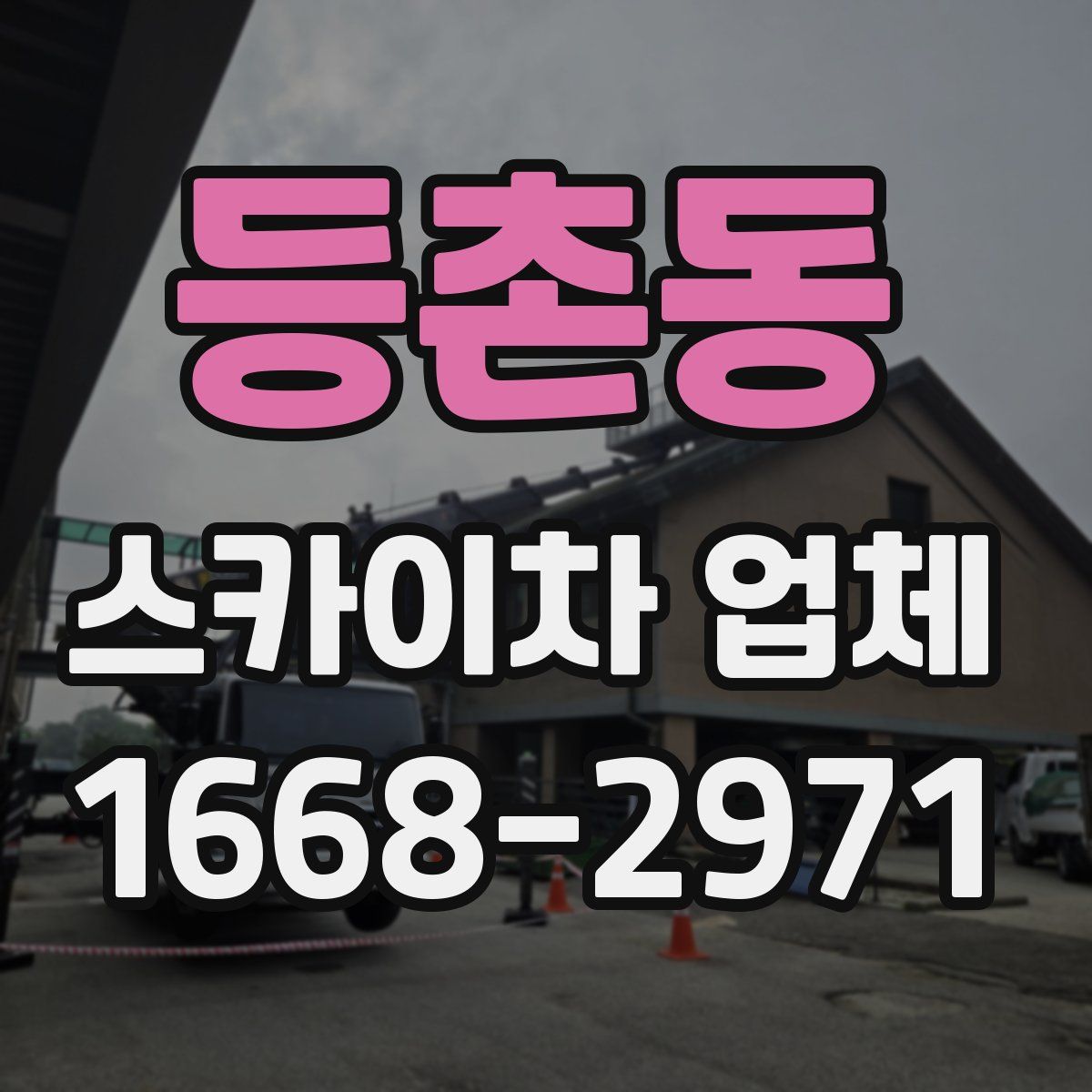 등촌동 스카이차 업체