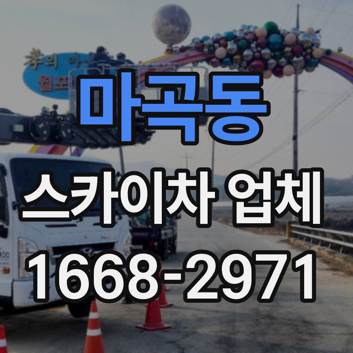 마곡동 스카이차 업체