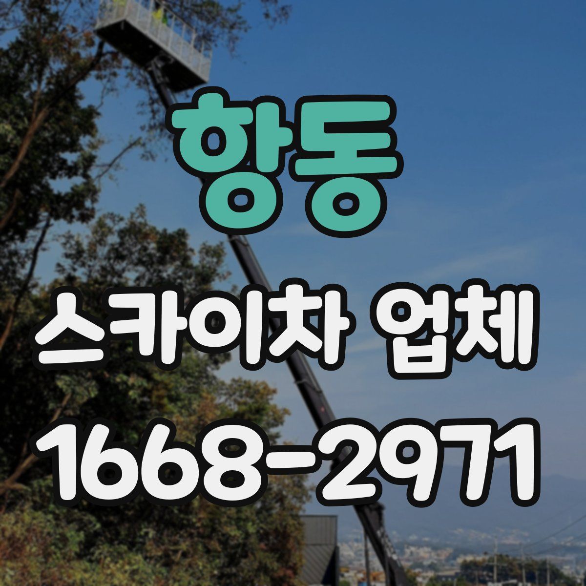 항동 스카이차 업체