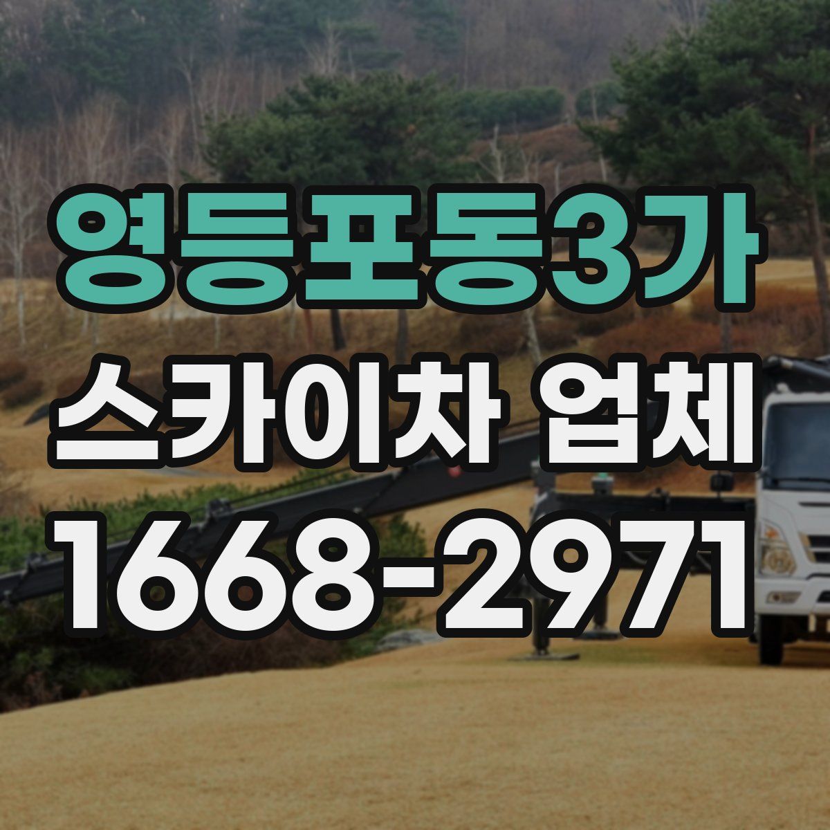 영등포동3가 스카이차 업체
