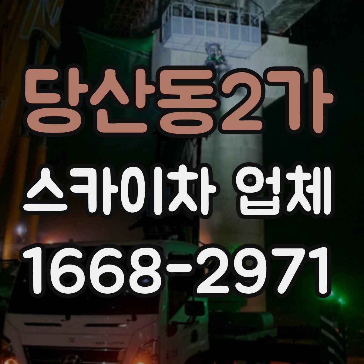 당산동2가 스카이차 업체