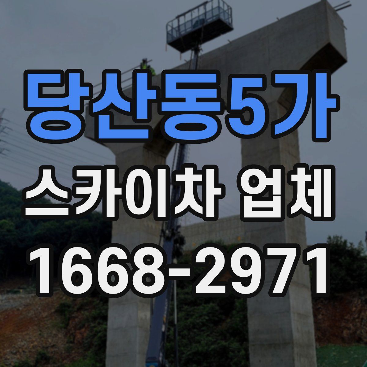 당산동5가 스카이차 업체